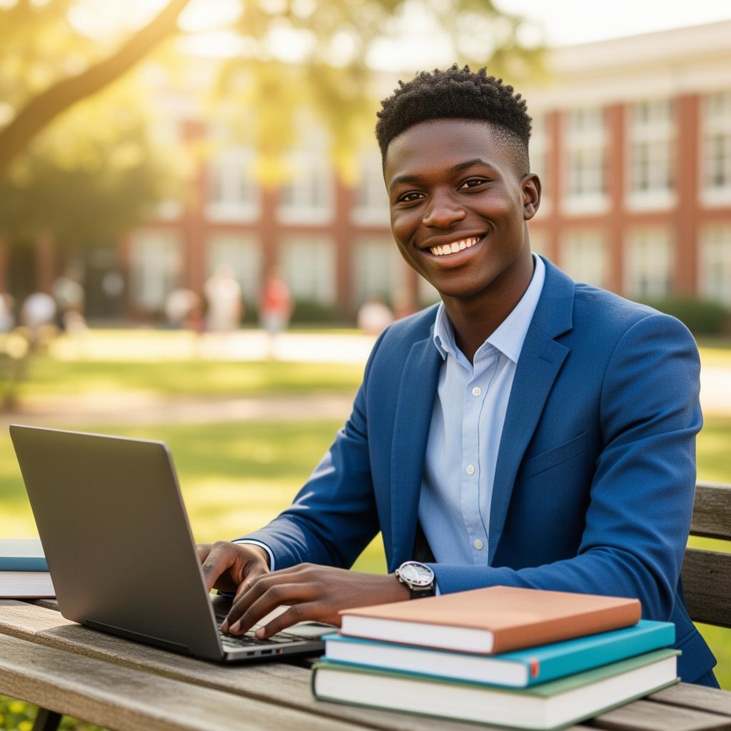Nigerian students using DolphinsXpress